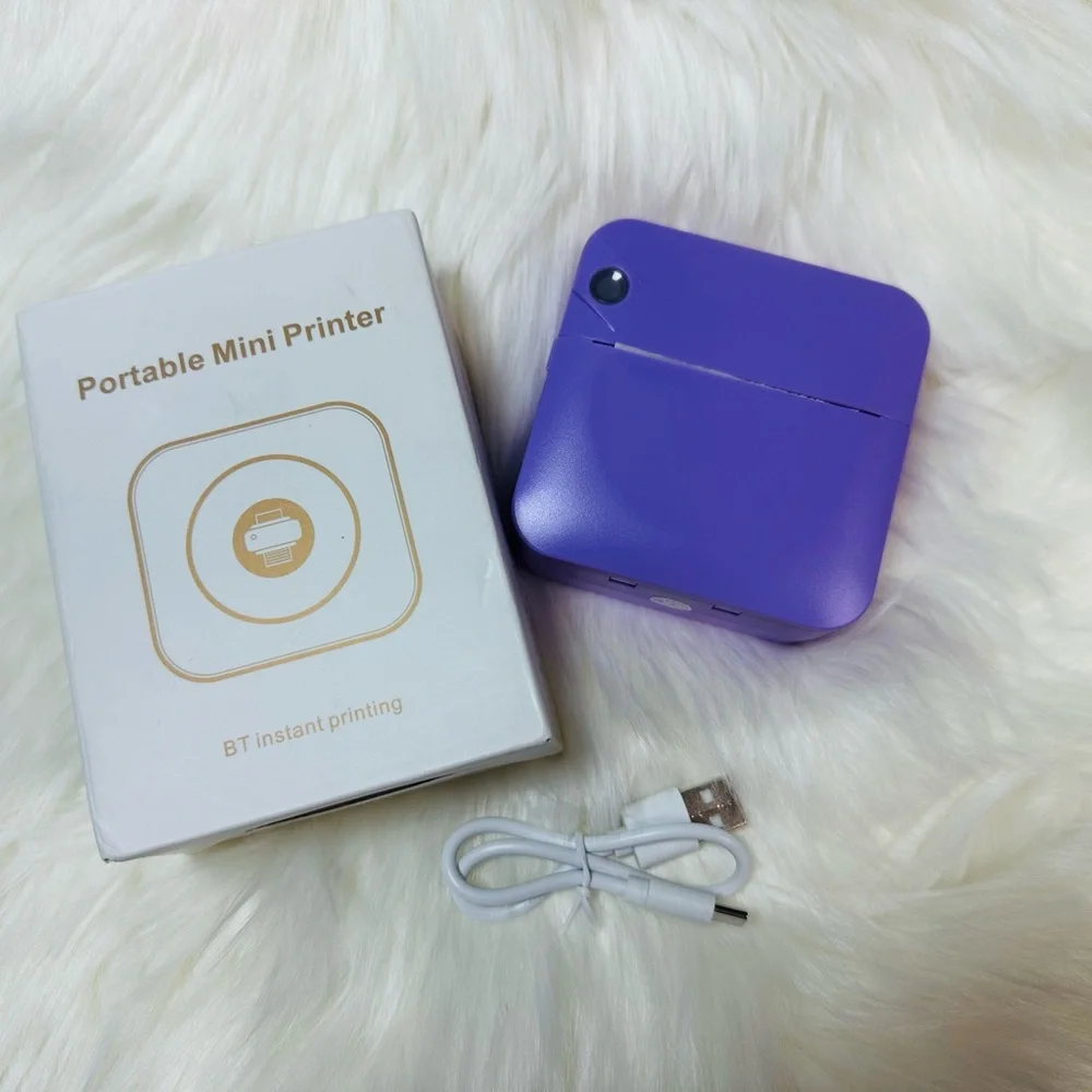 Portable Mini Printer - White - Picture 5 of 5